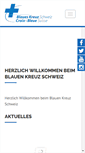 Mobile Screenshot of blaueskreuz.ch