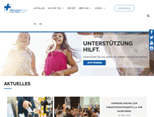 Tablet Screenshot of blaueskreuz.ch